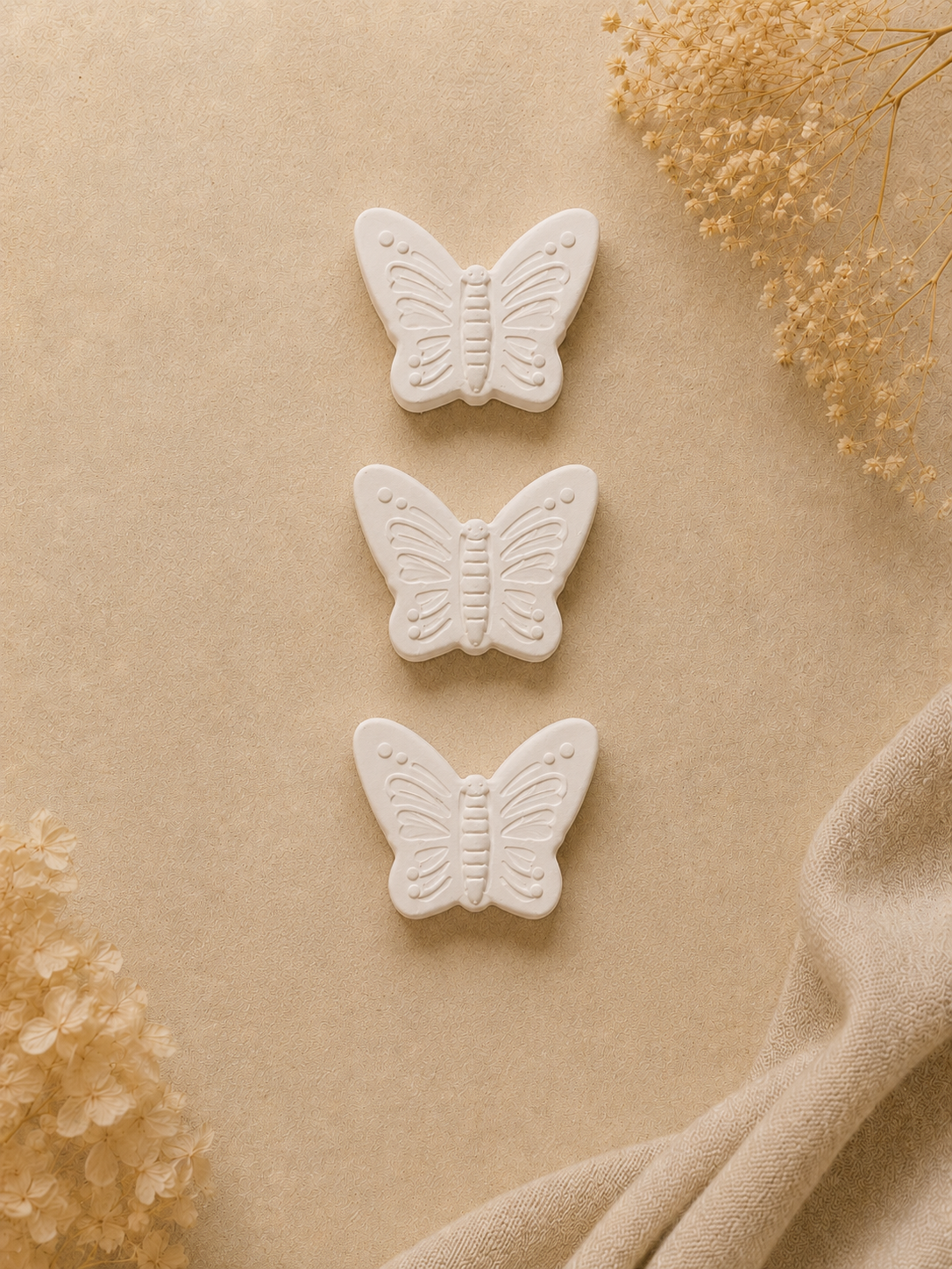 Paint Your Own Butterfly Plaster Kit for Kids | Screen-Free Arts & Crafts Activity