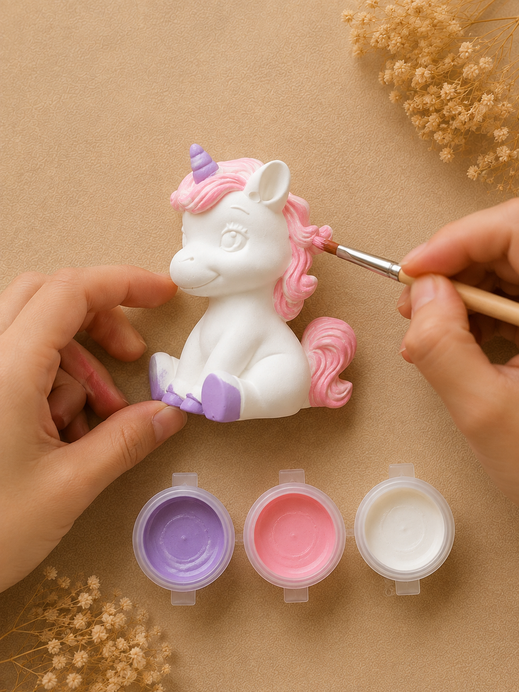 Paint Your Own Unicorn Plaster Kit | Unicorn Craft Kit for Kids