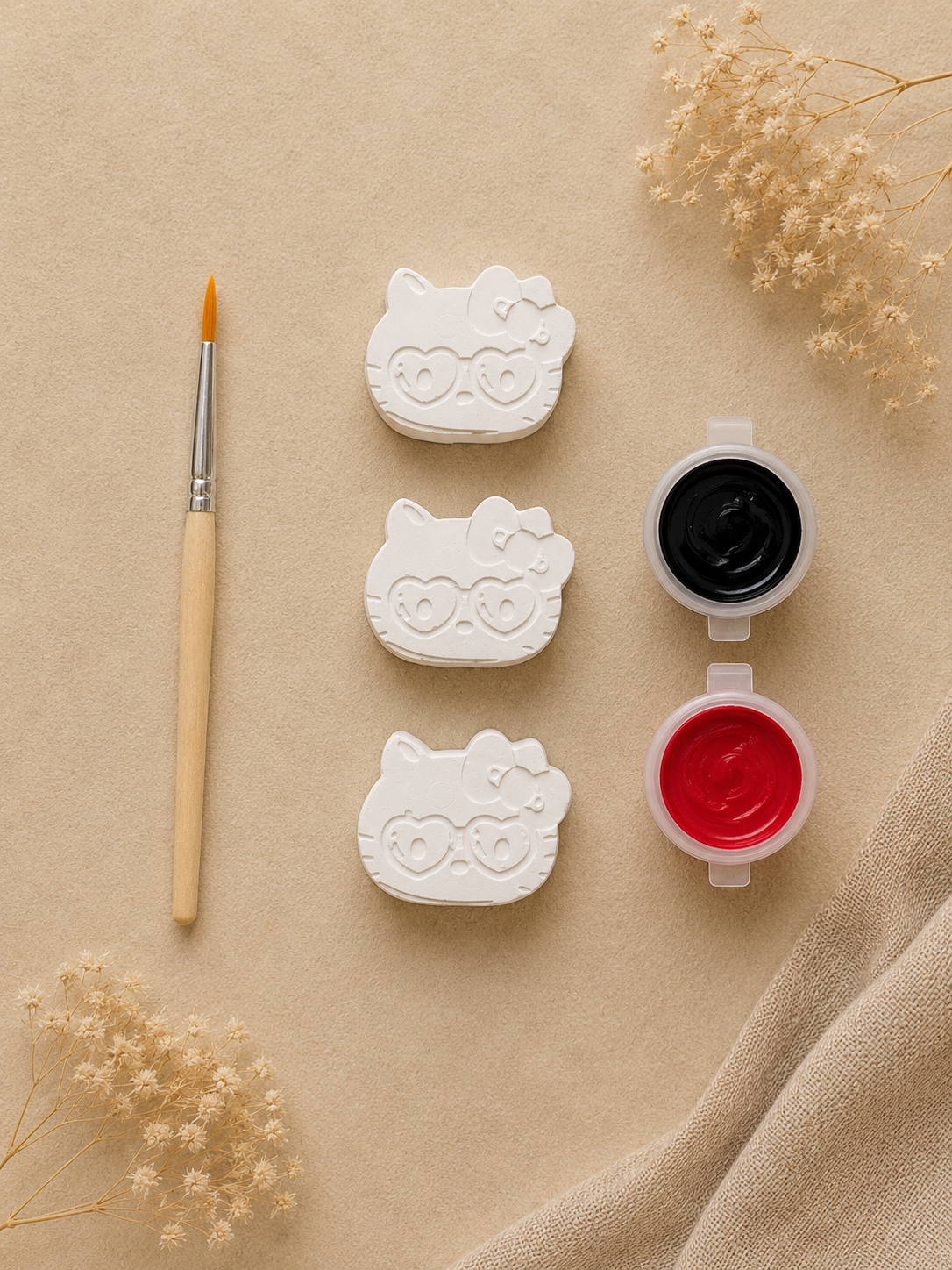 Paint Your Own Adorable Cat Paint Kit
