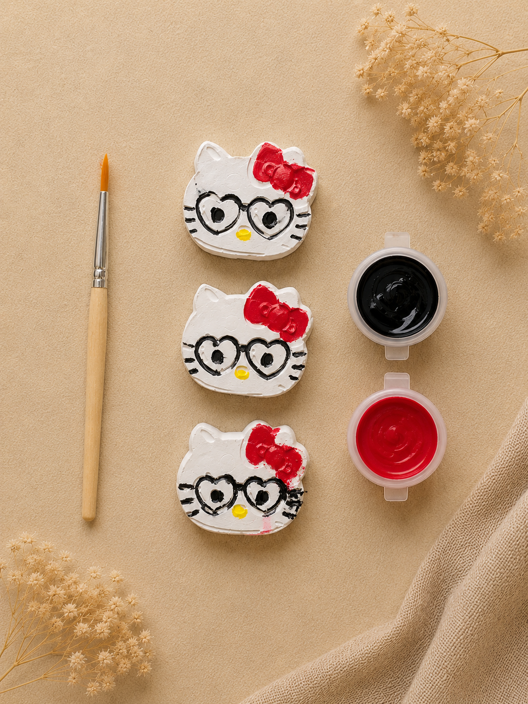 Paint Your Own Adorable Cat Paint Kit