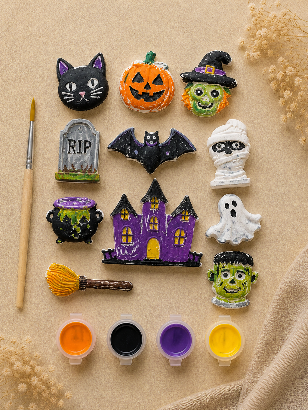 Halloween Paint Plaster Kit