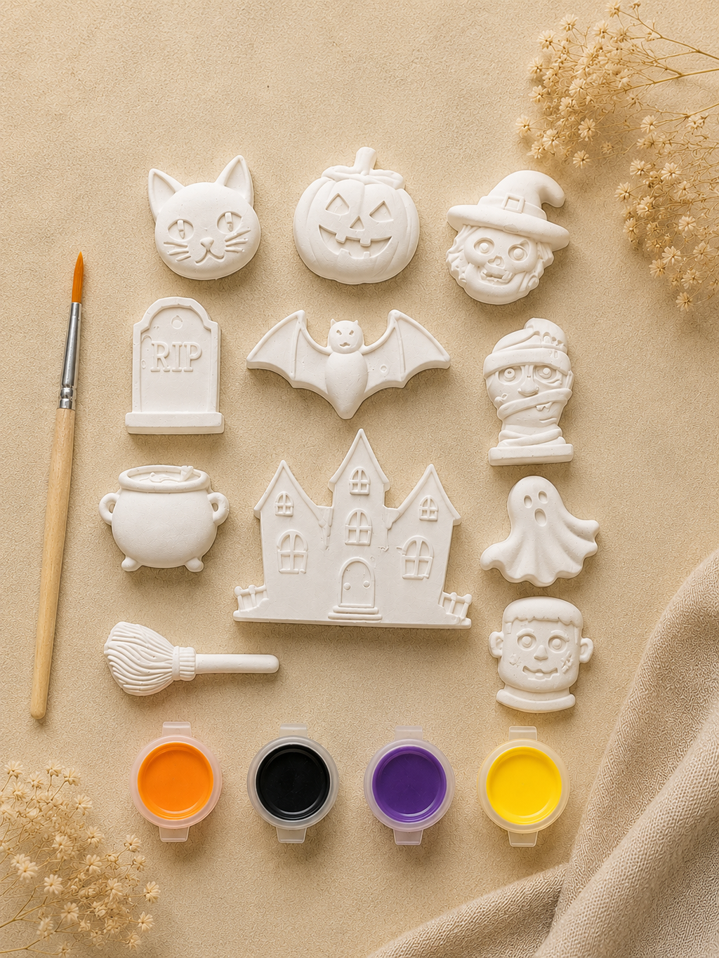 Halloween Paint Plaster Kit