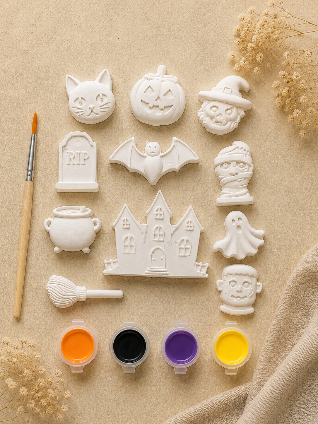 Halloween Paint Plaster Kit